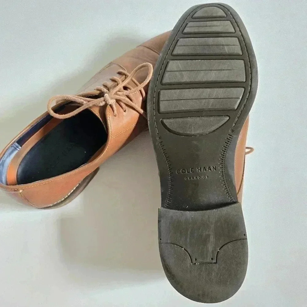 Cole Haan Lenox Hill Cap Oxford shoes mens sz 10 - Picture 5 of 9